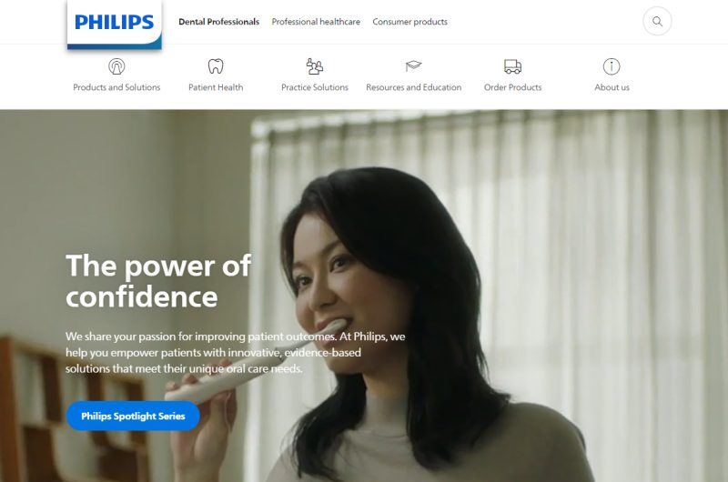 Philips Dental Professionals E-commerce Platform